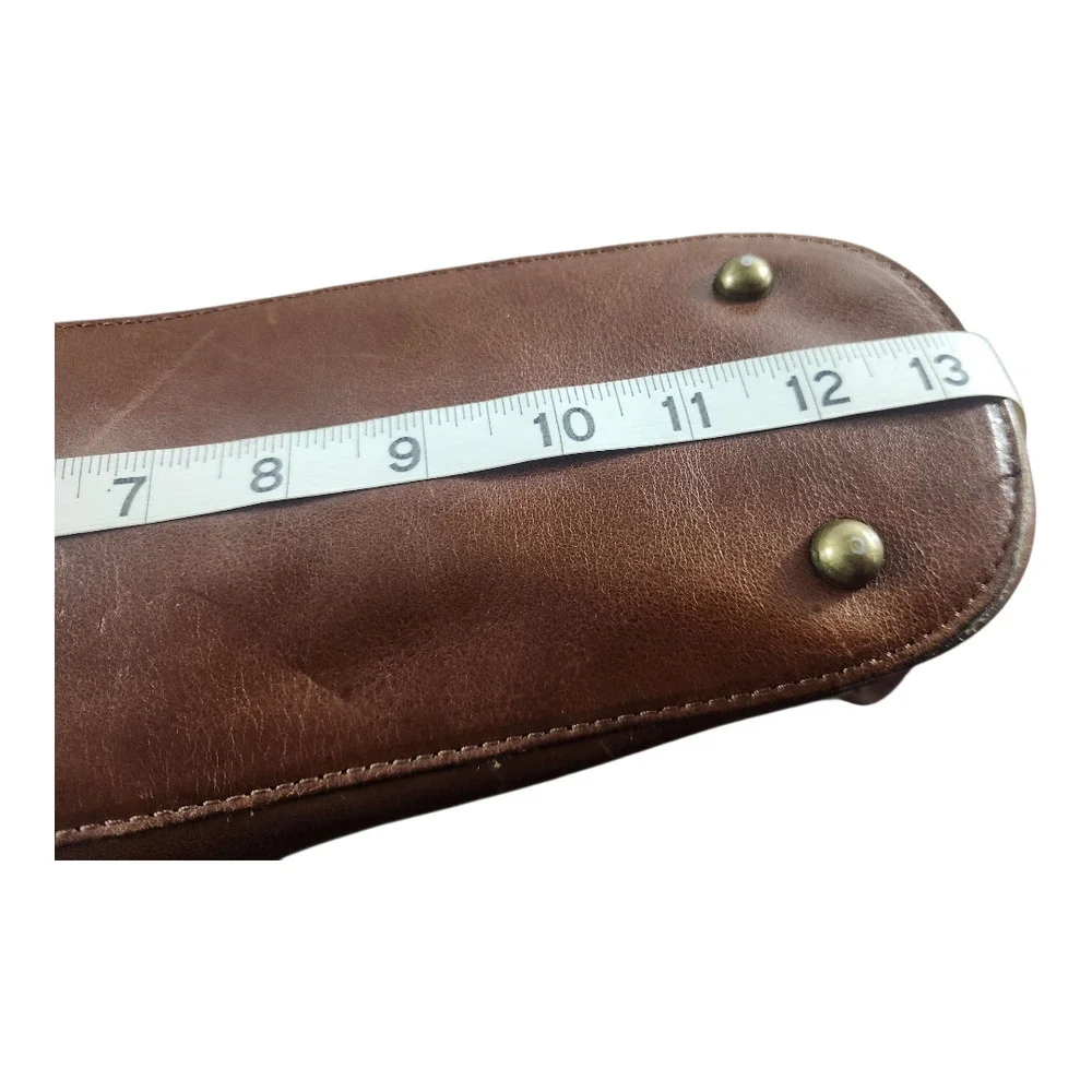 Patricia Nash Bolsena tote bag full grain leather purse‎ shoulder bag brown